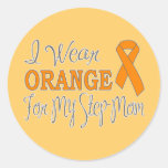 Je porte l'orange pour ma belle-mère (le ruban ora adhésifs