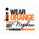 Je porte l'orange pour mon neveu cartes postales