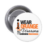Je porte l'orange pour tous les guerriers pin's avec agrafe