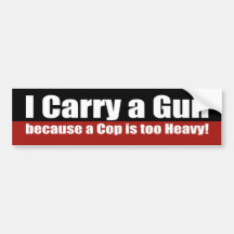 Je porte un pistolet autocollant pour voiture