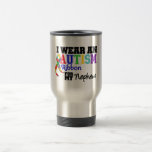 Je porte un ruban d'autisme pour mon neveu tasse