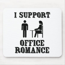 Je soutiens le bureau Romance Tapis De Souris