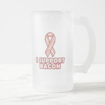 Je soutiens le lard tasse