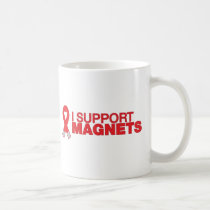 Je soutiens le magnet tasses