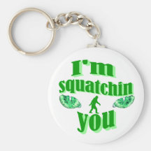 Je squatching vous porte-clés
