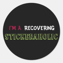 Je suis A RÉCUPÉRANT l'autocollant de STICKERAHOLI