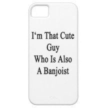Je suis ce type mignon qui est également un Banjoi Coque iPhone 5 Case-Mate