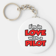 Je suis dans l'amour avec un pilote porte-clefs