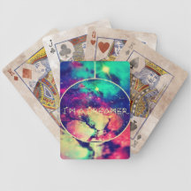 Je suis des cartes de jeu de rêveur jeux de cartes