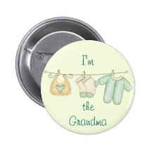 "Je suis la grand-maman " Pin's Avec Agrafe