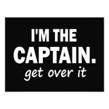 Je suis le capitaine. Obtenez au-dessus de lui - d Photographes