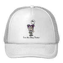 Je suis le chapeau de grande soeur casquette de camionneur