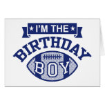 Je suis le garçon d'anniversaire carte