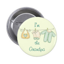 "Je suis le grand-papa " Badges Avec Agrafe