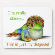 Je suis Mousepad vraiment maigre Tapis De Souris