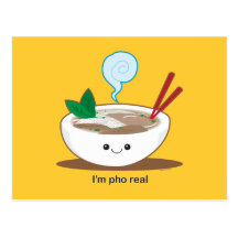 Je suis Pho vrai Carte Postale