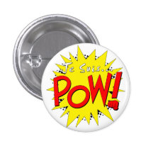 Je suis POW Badge Pinback Button