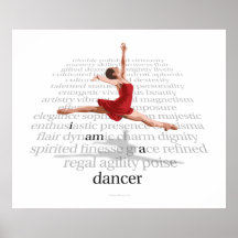 Je suis un danseur affiches