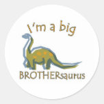 Je suis un grand brothersaurus solo autocollant