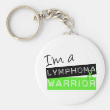 Je suis un guerrier de lymphome porte-clefs