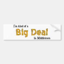 Je suis un peu une affaire dans Middletown Adhésifs Pour Voiture