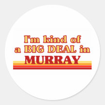 Je suis un peu une AFFAIRE dans Murray Autocollants