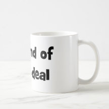 Je suis un peu une affaire mug