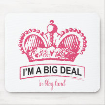 Je suis une affaire dans Blogland Tapis De Souris