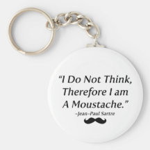 Je suis une moustache porte-clefs