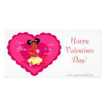 Je t'aime de tout mon coeur ! photocartes