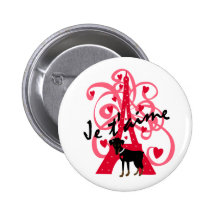 Je t'aime pin
