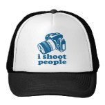 Je tire des personnes - bleu casquettes