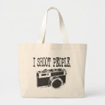 Je tire des personnes sacs en toile