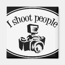 Je tire le rétro appareil-photo B&W de la photogra Aimants Pour Réfrigérateur