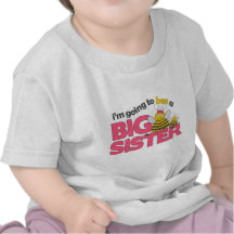 Je vais à l'abeille un T-shirt de grande soeur