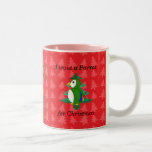 je veux un perroquet pour Noël Tasse À Café