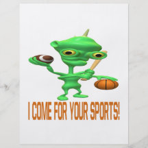 Je viens pour vos sports prospectus