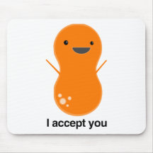 Je vous accepte ! tapis de souris