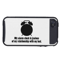 Jealous Alarm Clock iPhone 4 Cases