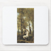 Jean-Baptiste-Camille Corot The Toilette Mouse Pad