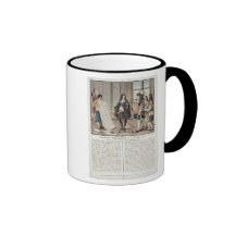 Jean Baptiste Colbert (1619-83) presents the map o Coffee Mug