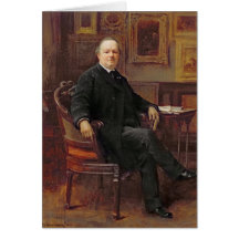Jean-Baptiste Foucart  1894 Greeting Card