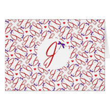 Jean Hart Artwork Logo Design Greeting Card