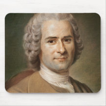 Jean-Jacques Rousseau  after 1753 Mouse Pad