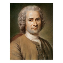 Jean-Jacques Rousseau  after 1753 Postcards