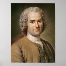 Jean-Jacques Rousseau  after 1753 Print