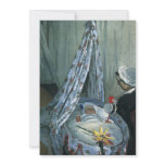 Jean Monet in His Cradle by Claude Monet Personalized Announcement