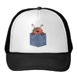Jean Pocket Baby Lady Bug Mesh Hats