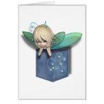Jean Pocket Blue Green Fairy cards