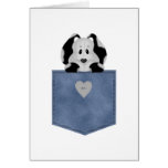 Jean Pocket Puppy Dog cards